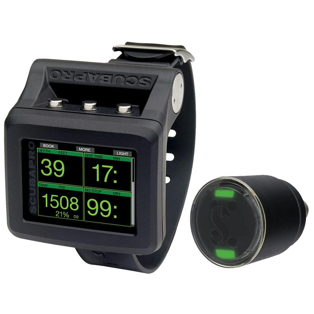 ScubaPro G2 Complete Wrist with Smart Pro Transmitter Together