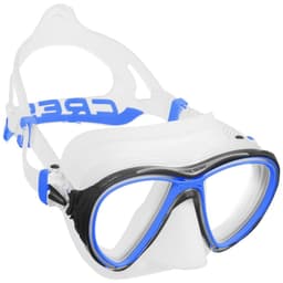 Cressi Quantum Mask, Two Lens - Clear/Blue Thumbnail}