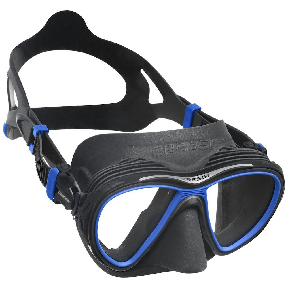 Cressi Quantum Mask, Two Lens - Black/Blue