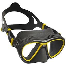 Cressi Quantum Mask, Two Lens - Black/Yellow Thumbnail}