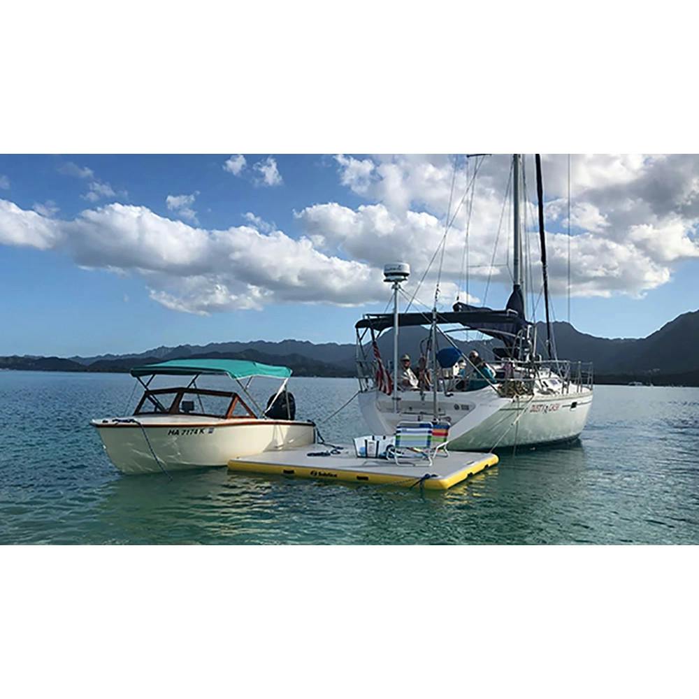 Solstice® 10’ x 10’ x 6” Inflatable Dock Lifestyle 5