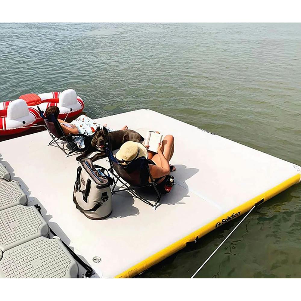 Solstice® 10’ x 10’ x 6” Inflatable Dock Lifestyle 4
