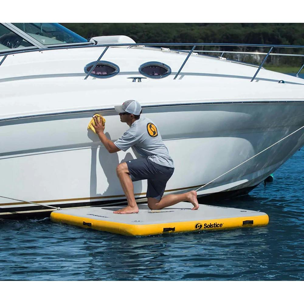 Solstice® 6’ x 5’ x 6” Inflatable Dock Boat