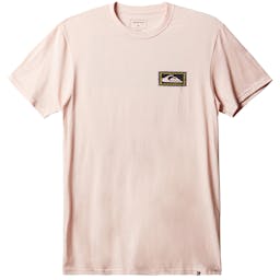 Quicksilver Radical Roots T-Shirt (Men's) Front - Veiled Pink Thumbnail}