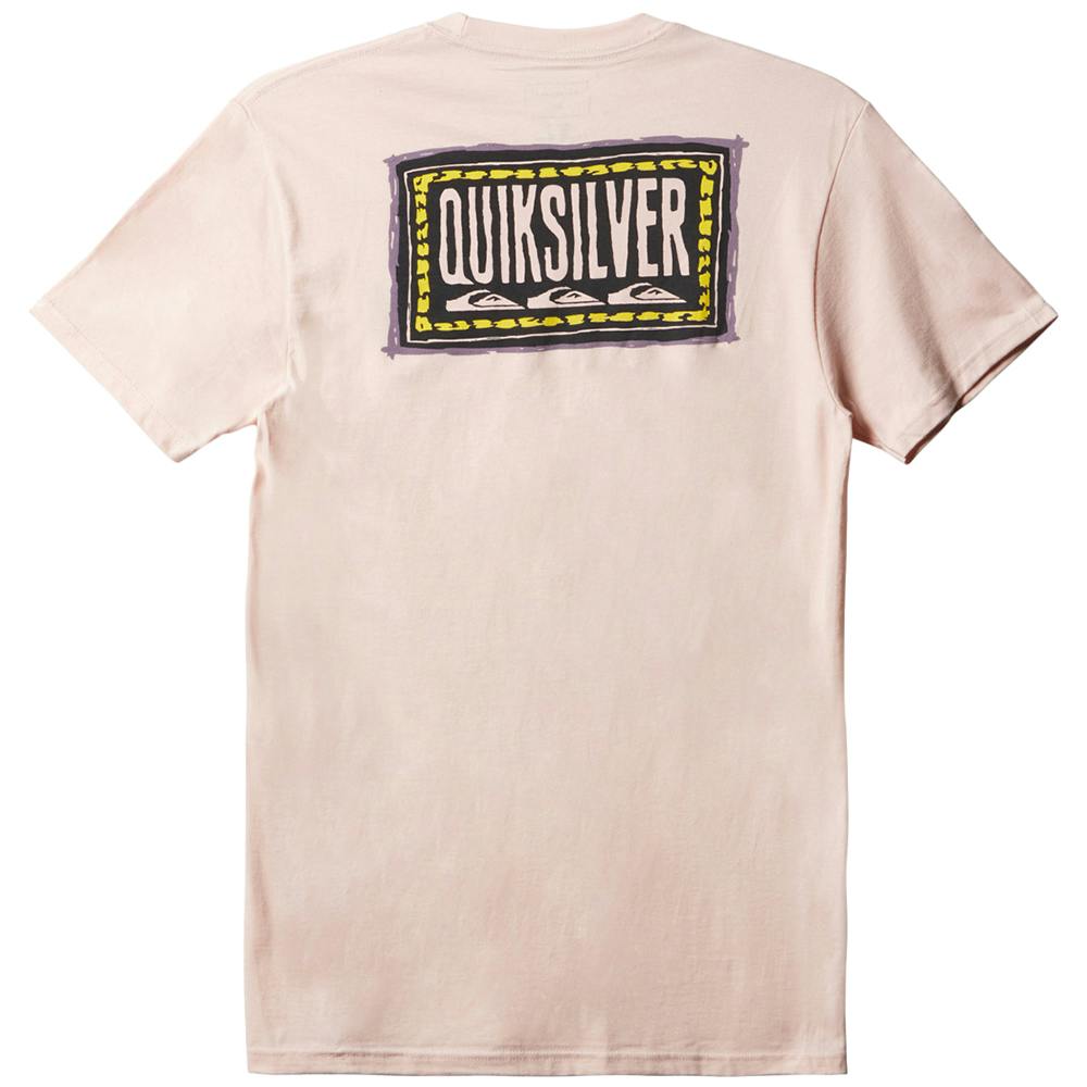 Quicksilver Radical Roots T-Shirt (Men's) Back - Veiled Pink