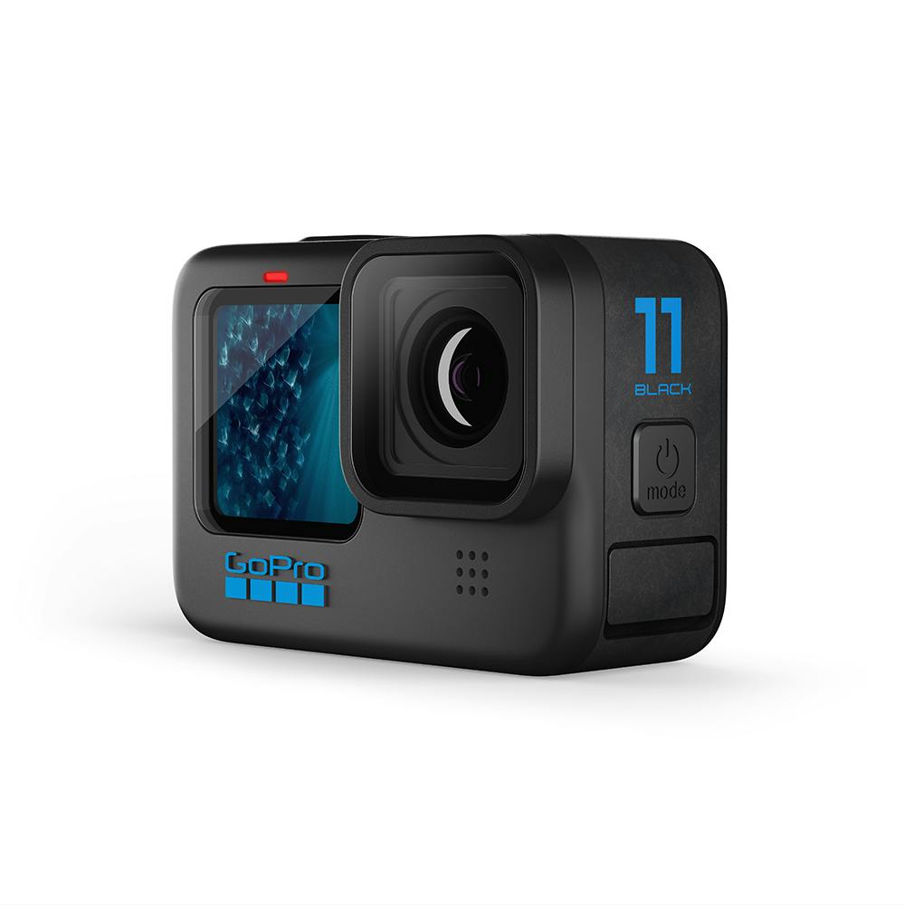 GoPro® HERO11® Black Camera Front Control Panel Angle
