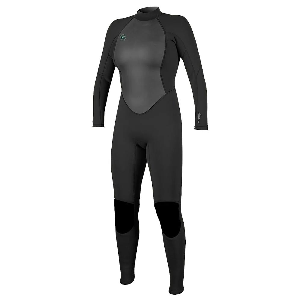 O’Neill Reactor-2 3/2 mm Back Zip Full Wetsuit (Women’s) - Black/Black