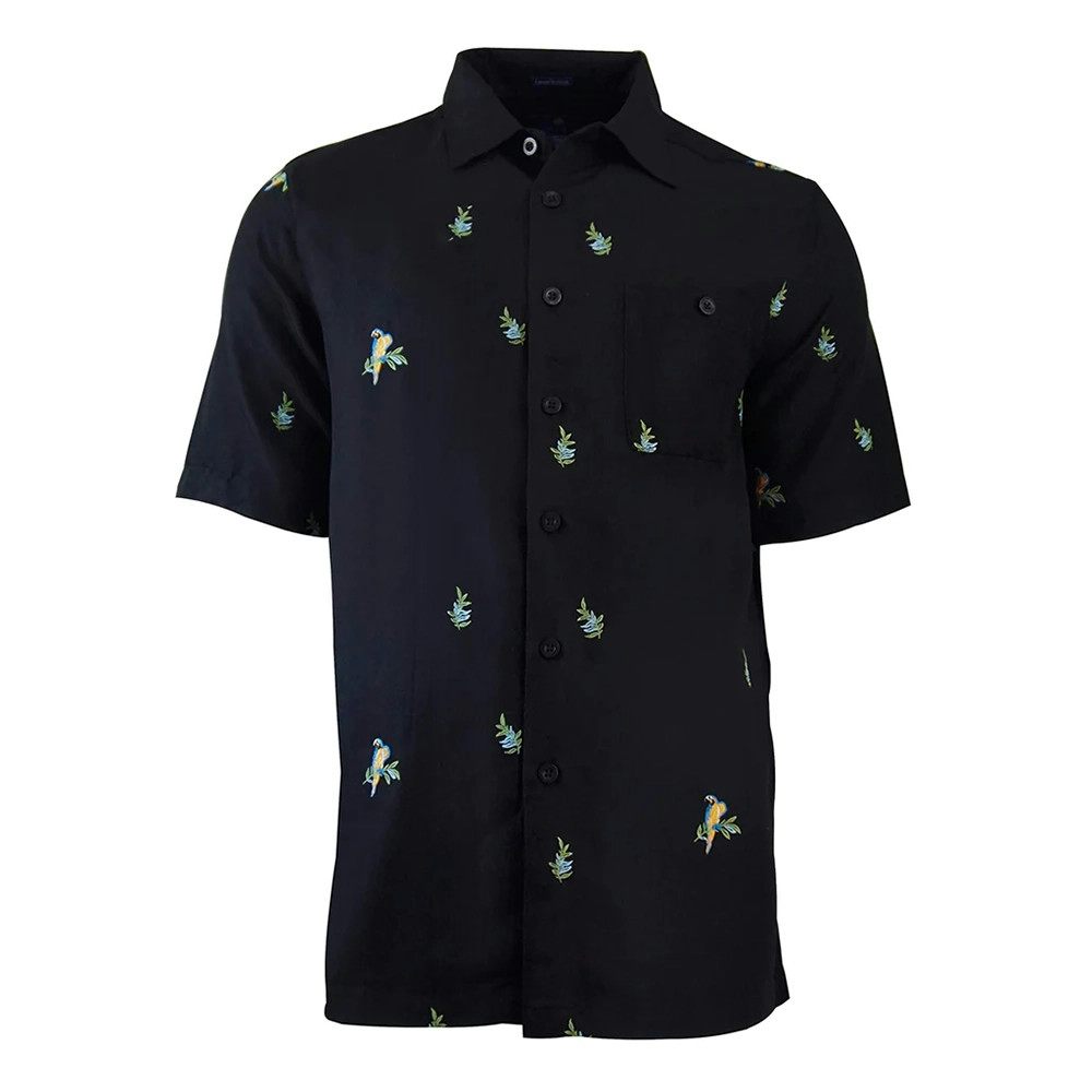 Weekender Parrot Leaf Hawaiian Woven Shirt (Men's)