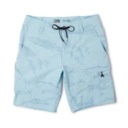 Pelagic Traverse Gyotaku Hybrid Shorts - Front Thumbnail}