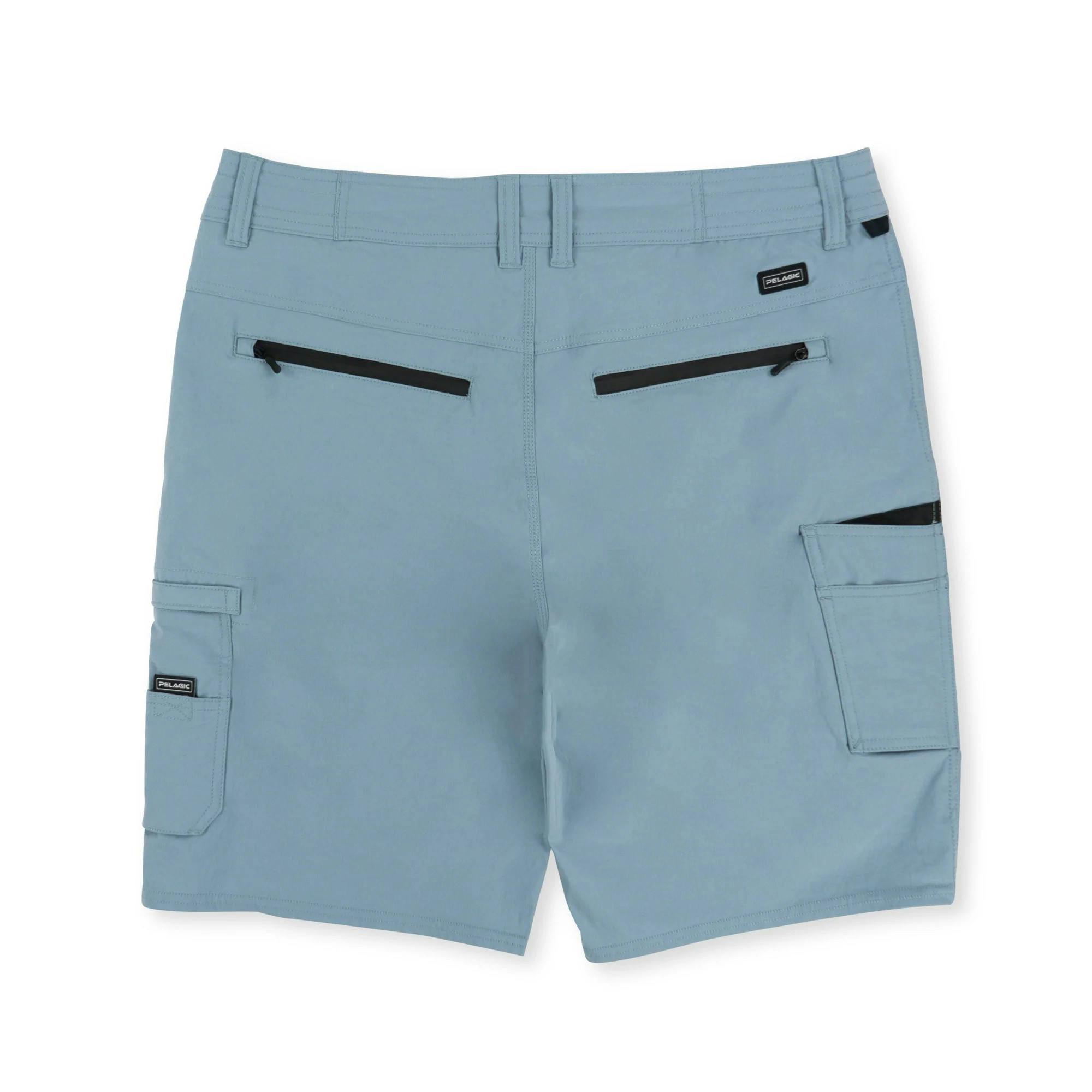 Pelagic Traverse Hybrid Shorts (Men's) Back - Slate