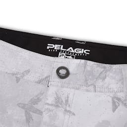 Pelagic Madeira Cargo Shorts - Light Grey - Button Thumbnail}