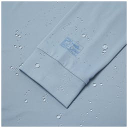 Pelagic Aquatek Icon Longsleeve Shirt - Slate - Water detail Thumbnail}