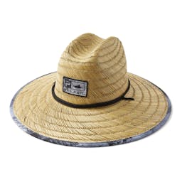 Pelagic Baja Straw Sun Hat - Black Thumbnail}