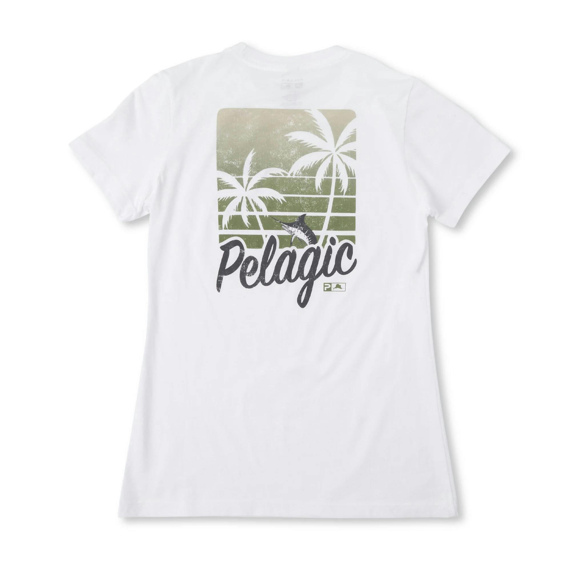 Pelagic Island Time T-Shirt (Women's) - White