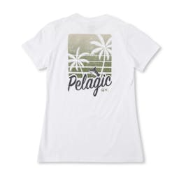 Pelagic Island Time T-Shirt (Women's) - White Thumbnail}