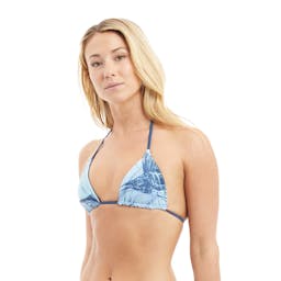 Pelagic Key West Reversible Bikini Top (Women's) - Blue Thumbnail}