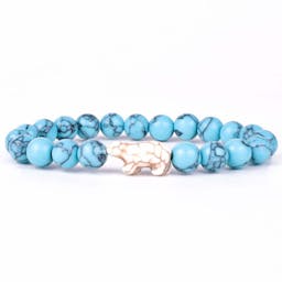 Fahlo The Venture Bracelet - Polar Bear - Glacier Blue Thumbnail}