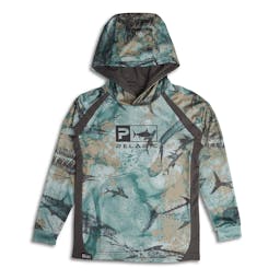 Pelagic Vaportek Hooded Fishing Shirt (Kid's) Thumbnail}
