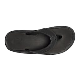 OluKai 'Ohana Sandals (Men's) - Black - Side View Thumbnail}