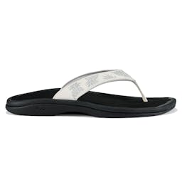 OluKai 'Ohana Sandals - Bright White/Hua- Side View Thumbnail}