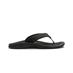 OluKai 'Ohana Sandals- Black- Side View Thumbnail}