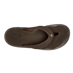 OluKai 'Ohana Sandals - Dark Java- Top View Thumbnail}