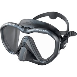 Seac Italica 50 Dive Mask (Single Lens) - Black Thumbnail}