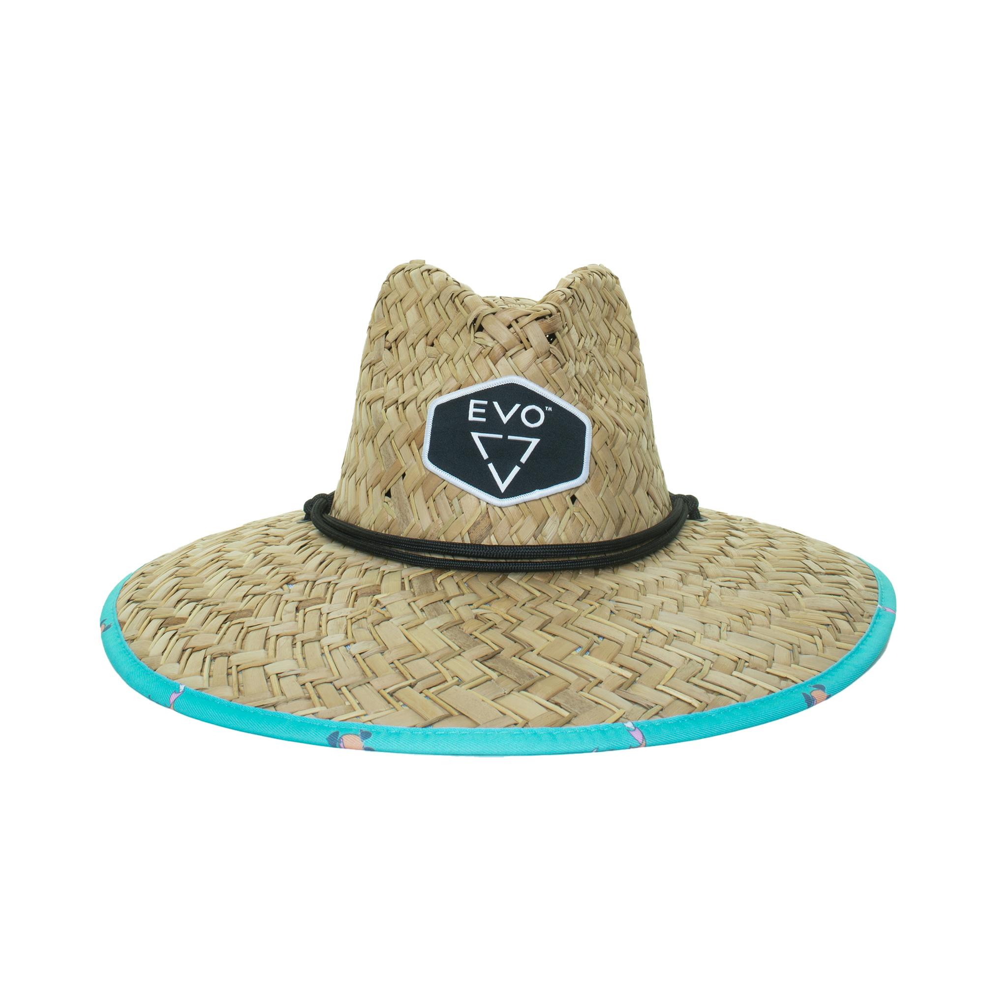 EVO Straw Lifeguard Hat - Koko (Men's) Front View