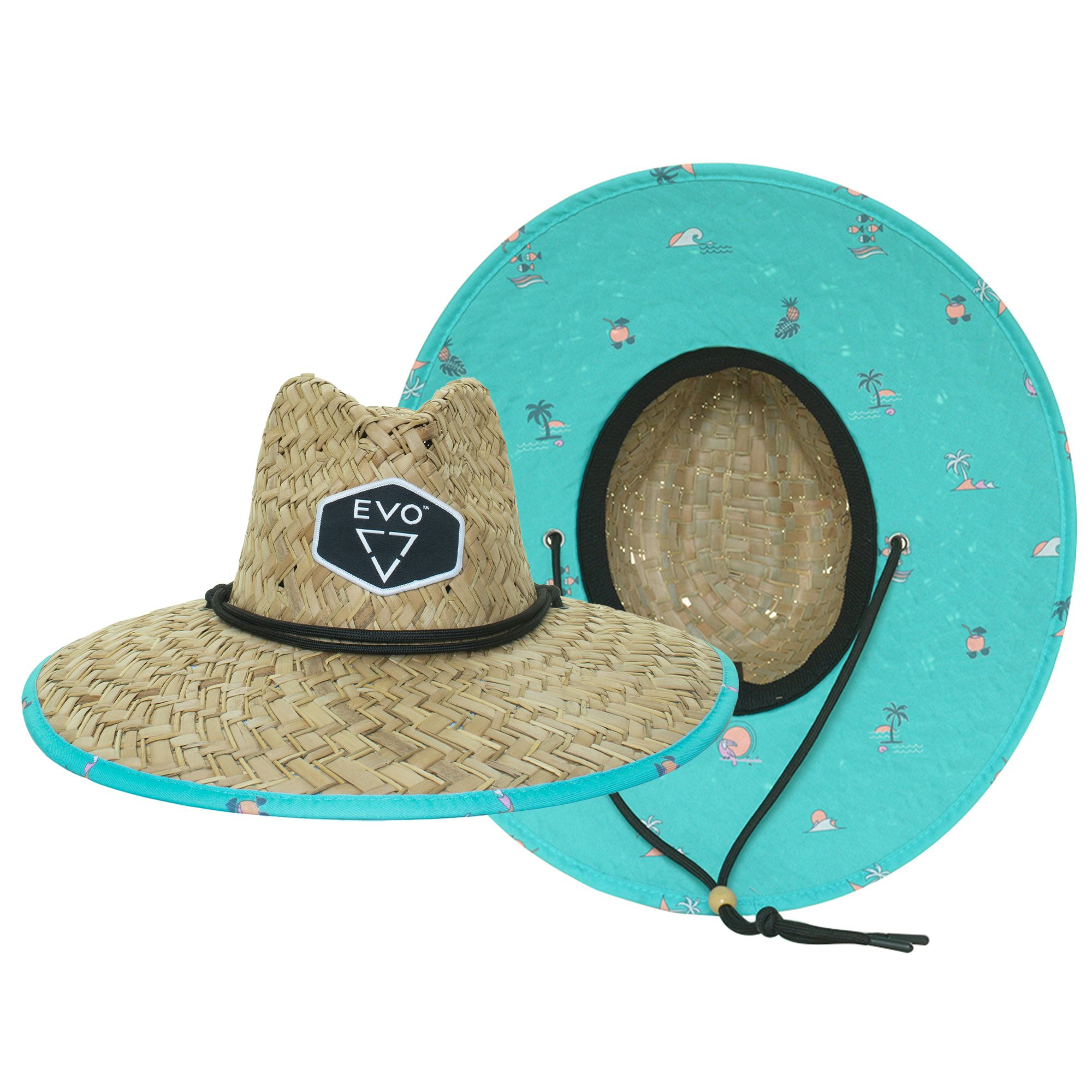 EVO Straw Lifeguard Hat - Koko (Men's)