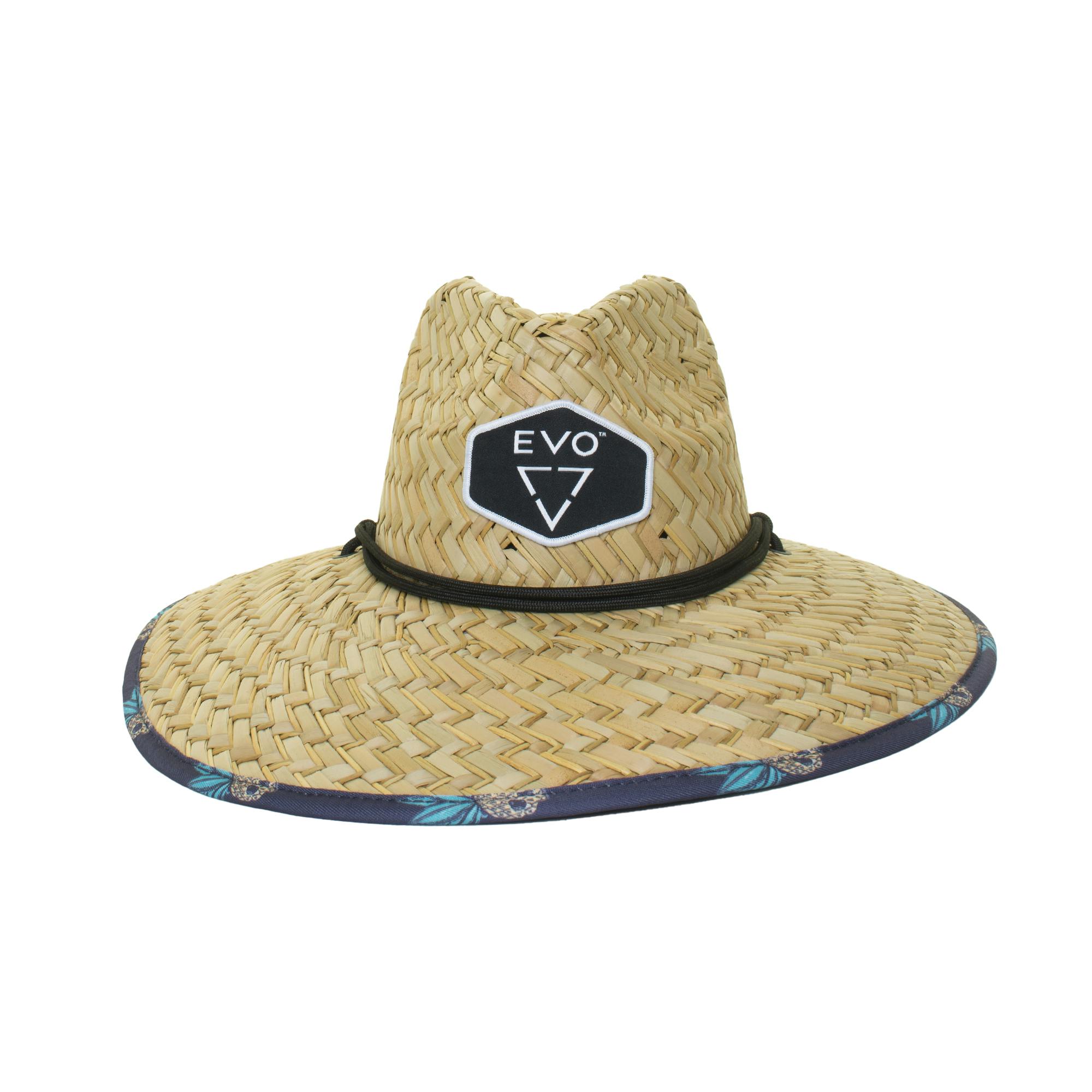 EVO Straw Lifeguard Hat - Skully (Men's) Front View
