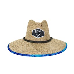 EVO Straw Lifeguard Hat - Lucky (Men's) Front View Thumbnail}