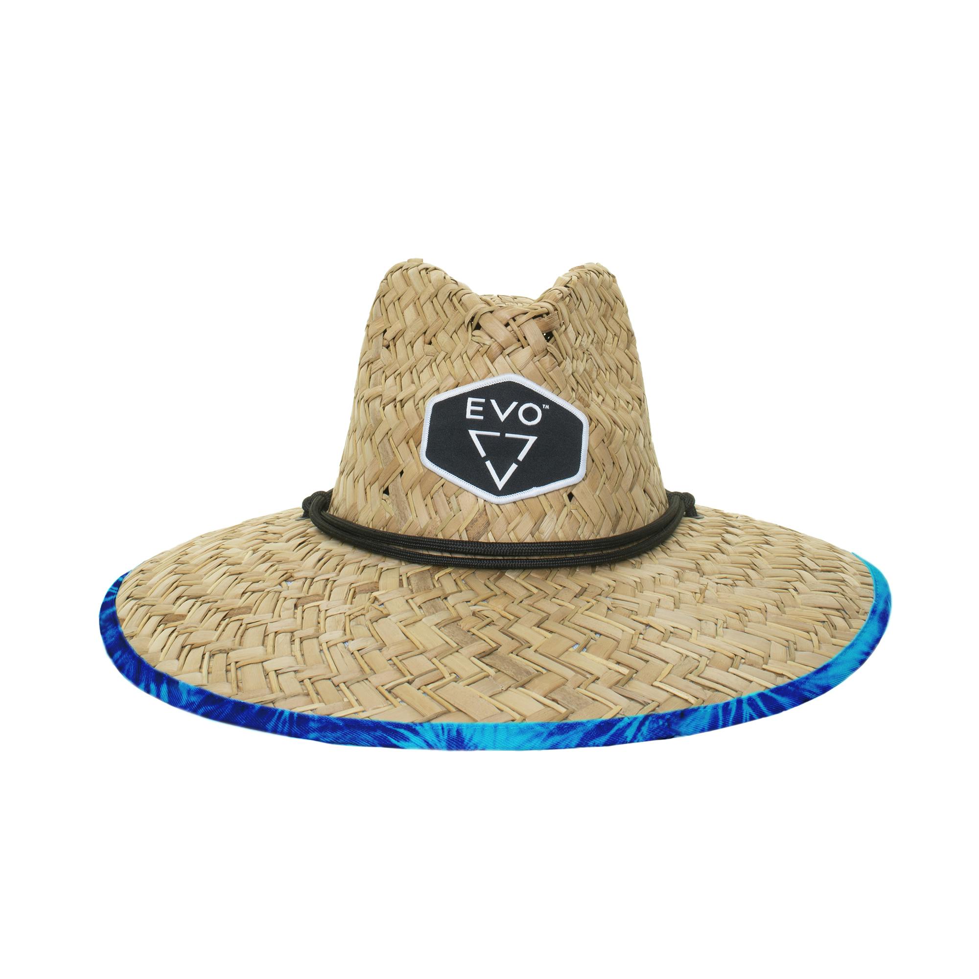 EVO Straw Lifeguard Hat - Lucky (Men's) Front View