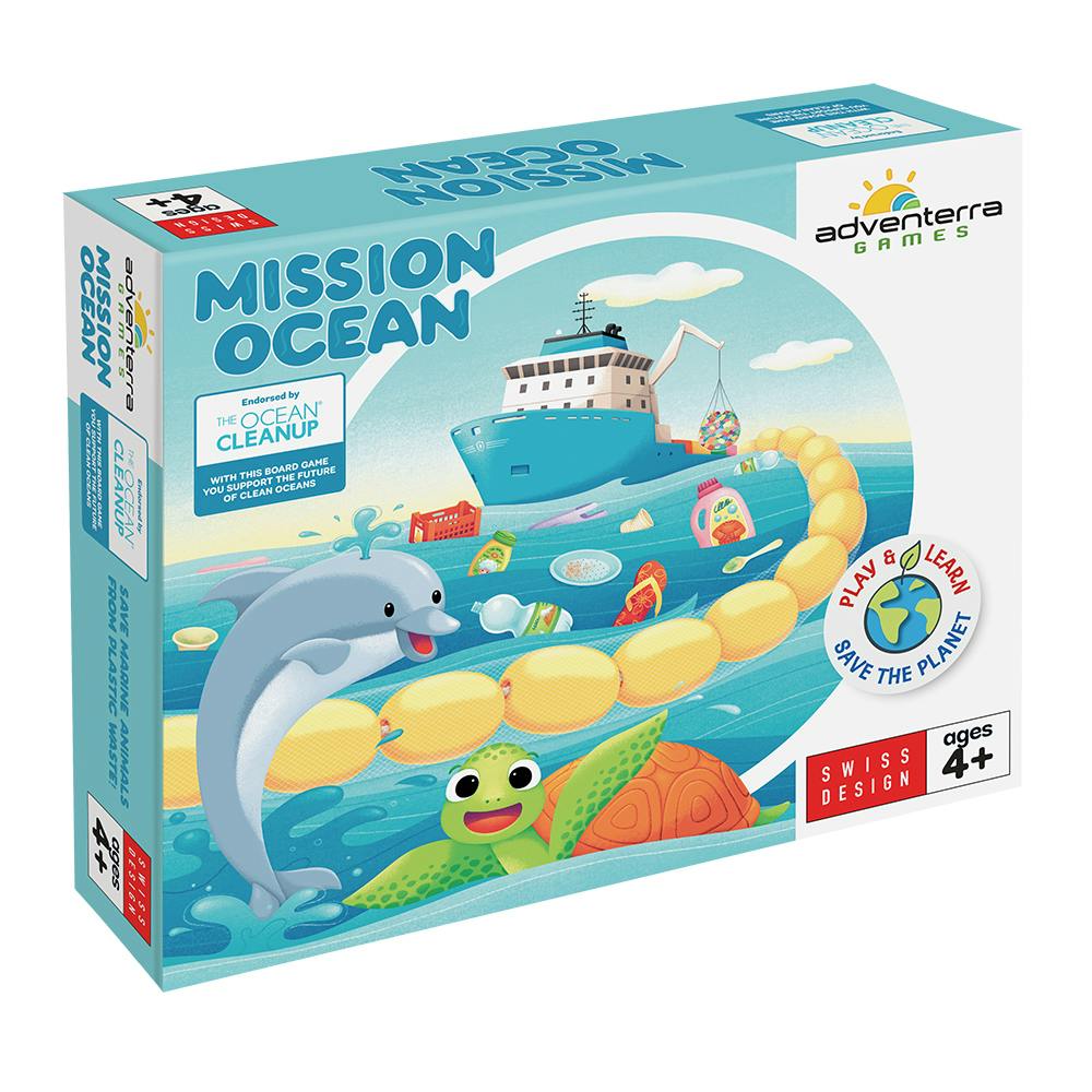 Mission Ocean Board Game - Front