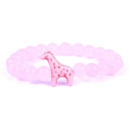 Fahlo Trek Bracelet (Giraffe) - Kenya Orchid Pink Thumbnail}