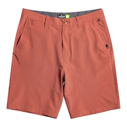 Quiksilver Ocean Union Amphibian Hybrid Shorts (Men's) - Marsala Front View Thumbnail}
