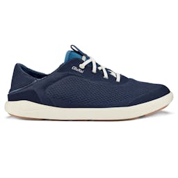 OluKai Moku Pae Shoes - Trench Blue/Off White- Heel Up Side Thumbnail}