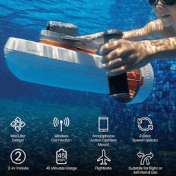 Sublue WhiteShark Tini Underwater Scooter - Infographic Thumbnail}