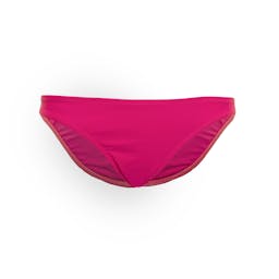 Jelly Swimwear Scrunch Bikini Bottom Neon Pink Front Thumbnail}