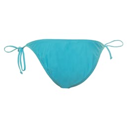 Jelly Swimwear Side-Tie American Style Bikini Bottom Aqua Back Thumbnail}