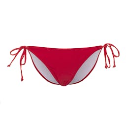 Jelly Swimwear Side-Tie American Style Bikini Bottom Red Front Thumbnail}