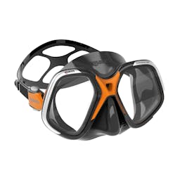 Mares Chroma Up Dive Mask, Two Lens - Orange/Black/Black Thumbnail}