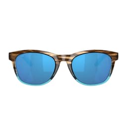 Costa Aleta Sunglasses- Wahoo Frame/Blue Mirror Lenses Front View Thumbnail}