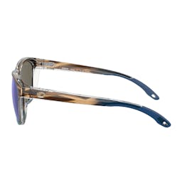 Costa Aleta Sunglasses- Wahoo Frame/Blue Mirror Lenses Side View Thumbnail}