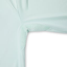 Pelagic Aquatek Tails Up Hooded Long Sleeve Performance Shirt - Seafoam - Armpit Thumbnail}