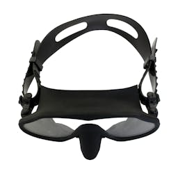 EVO Andros Frameless Mask, Single Lens Black Top View Thumbnail}