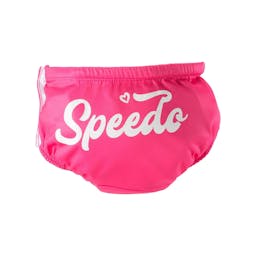 Speedo Premium Swim Diaper (Kid’s) - Pink Back Thumbnail}
