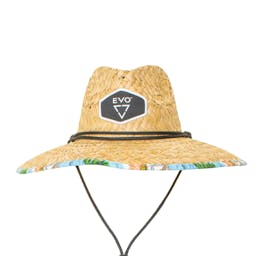 EVO Straw Lifeguard Hat - Castaway front Thumbnail}