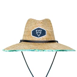 EVO Straw Lifeguard Hat - Hana front Thumbnail}