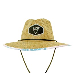 EVO Straw Lifeguard Hat - Vera Front Thumbnail}