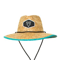 EVO Straw Lifeguard Hat - Luna Front Thumbnail}